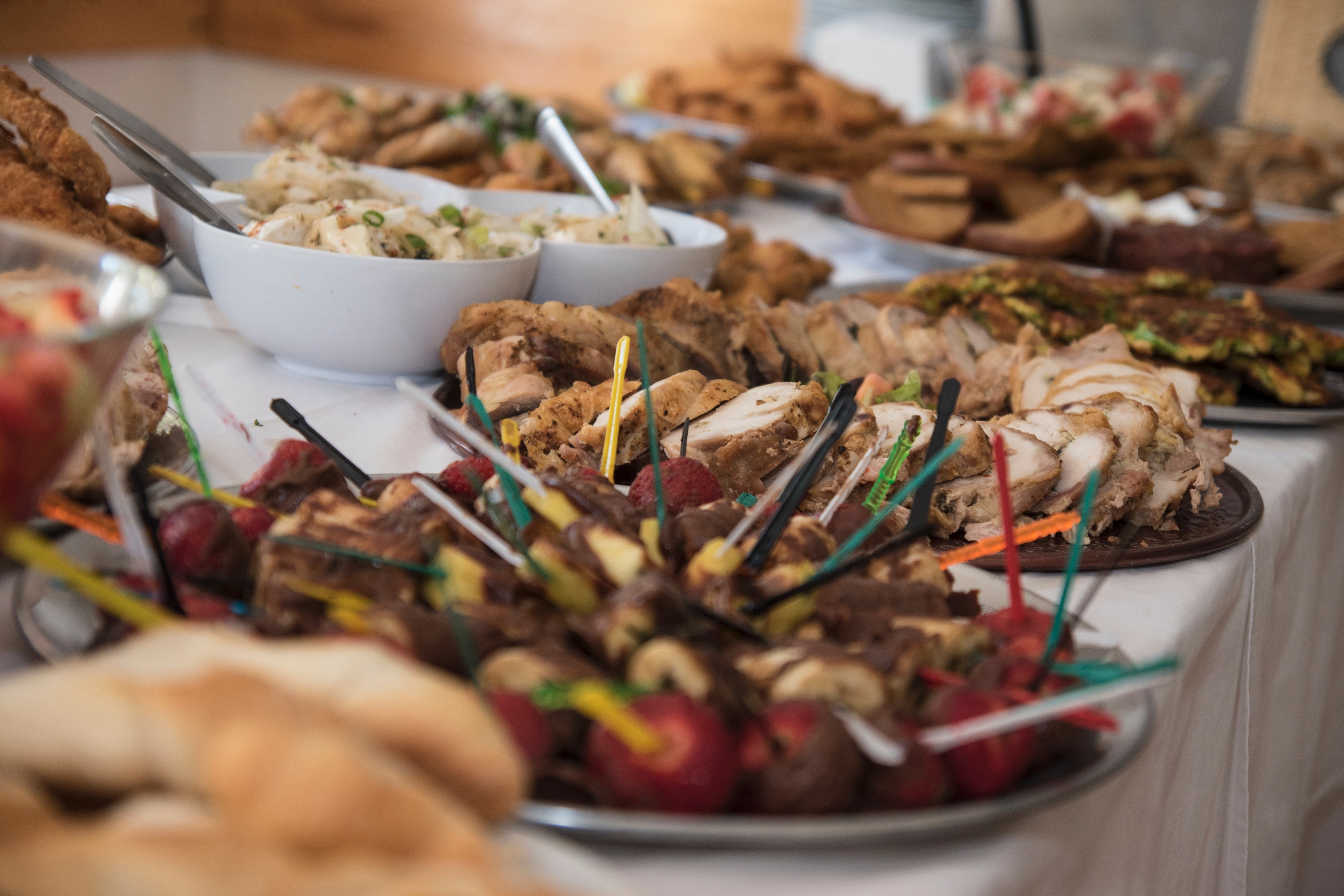 Fotografie v Pozadí - Raut s jídlem